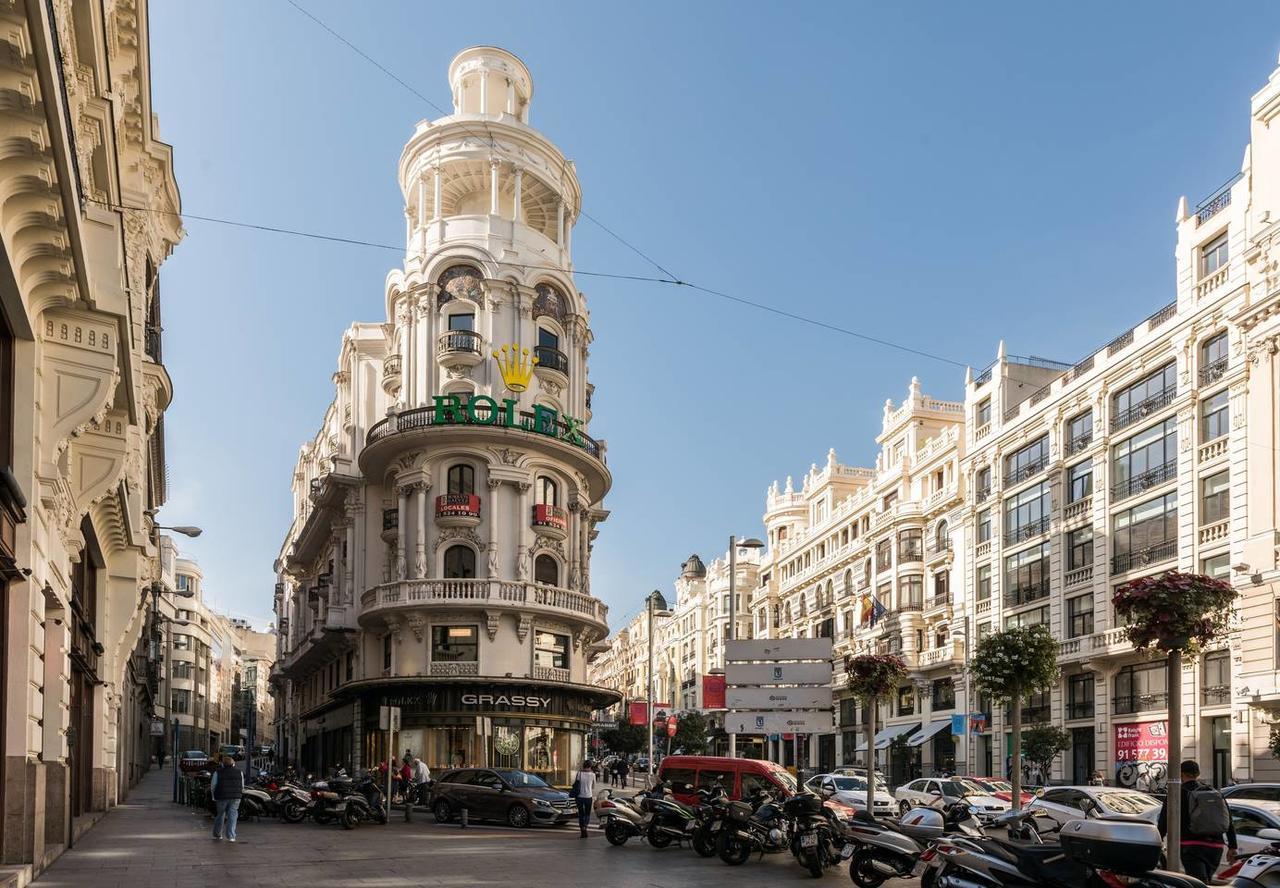 M&F Gran Via 3 Hab Lägenhet Madrid Exteriör bild